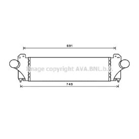 Ladeluftkühler IV4129 von PRASCO günstig für 185,03 € online kaufen