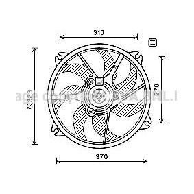 Kühlerlüfter PE7554 von PRASCO günstig für 156,41 € online kaufen