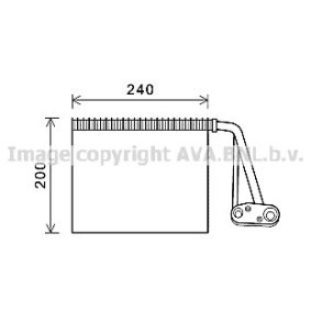 Acquista Evaporatore climatizzatore da PRASCO RTV566 a buon mercato per soli 173,58 €