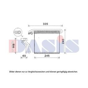 Acquista Evaporatore climatizzatore da AKS DASIS 820346N a buon mercato per soli 463,37 €