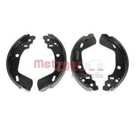 Bremsbacken des Herstellers METZGER - Originalware Artikelnummer: MG 135