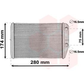 Wärmetauscher, Innenraumheizung 17006410 von VAN WEZEL günstig für 51,83 € online kaufen