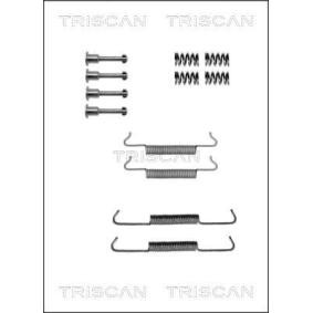 Zubehörsatz, Feststellbremsbacken 8105 102589 von TRISCAN günstig für 13,04 € online kaufen