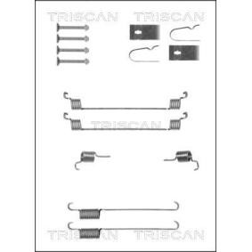 Zubehörsatz, Feststellbremsbacken 8105 102617 von TRISCAN günstig für 22,52 € online kaufen