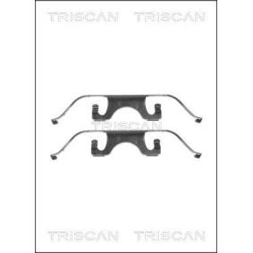 Zubehörsatz, Scheibenbremsbelag 8105 111614 von TRISCAN günstig für 14,06 € online kaufen