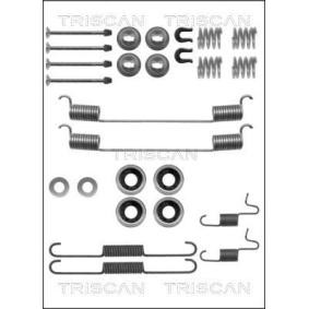 Zubehörsatz, Bremsbacken 8105 142565 von TRISCAN günstig für 29,05 € online kaufen