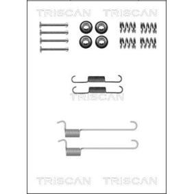 Zubehörsatz, Feststellbremsbacken 8105 142567 von TRISCAN günstig für 16,31 € online kaufen