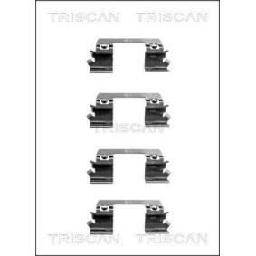 Zubehörsatz, Scheibenbremsbelag 8105 231585 von TRISCAN günstig für 12,60 € online kaufen