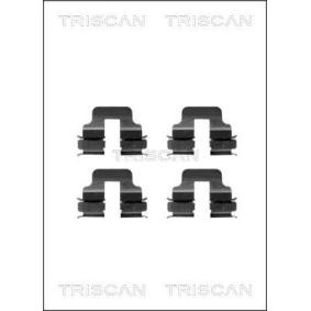 Zubehörsatz, Scheibenbremsbelag 8105 231586 von TRISCAN günstig für 18,22 € online kaufen