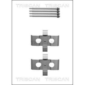 Zubehörsatz, Scheibenbremsbelag 8105 231592 von TRISCAN günstig für 18,22 € online kaufen