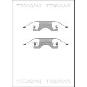 Zubehörsatz, Scheibenbremsbelag 8105 231594 von TRISCAN günstig für 16,74 € online kaufen