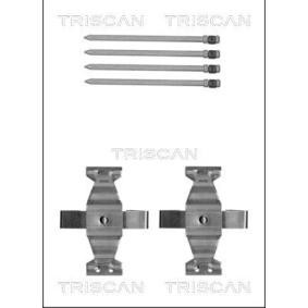 Zubehörsatz, Scheibenbremsbelag 8105 231613 von TRISCAN günstig für 20,05 € online kaufen