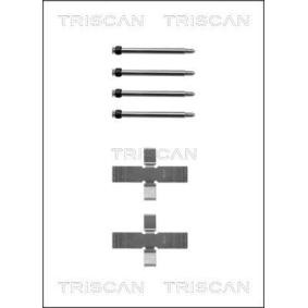 Zubehörsatz, Scheibenbremsbelag 8105 241233 von TRISCAN günstig für 11,58 € online kaufen