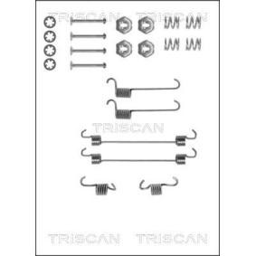 Zubehörsatz, Bremsbacken 8105 382518 von TRISCAN günstig für 13,36 € online kaufen