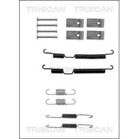 Zubehörsatz, Bremsbacken 8105 432587 von TRISCAN günstig für 16,73 € online kaufen