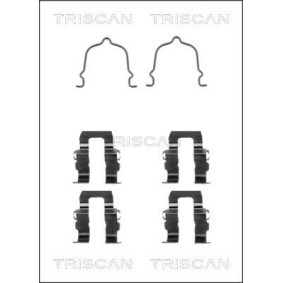 Zubehörsatz, Scheibenbremsbelag für FORD USA von TRISCAN
