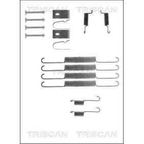 Zubehörsatz, Bremsbacken 8105 502539 von TRISCAN günstig für 20,99 € online kaufen