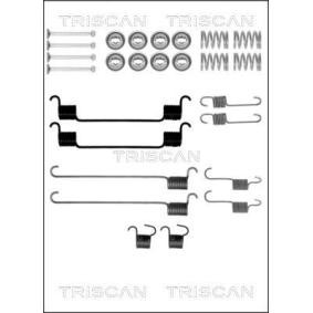 Zubehörsatz, Bremsbacken 8105 502558 von TRISCAN günstig für 18,86 € online kaufen