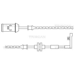 Warnkontaktsatz, Bremsbelagverschleiß 8115 24013 von TRISCAN günstig für 14,83 € online kaufen