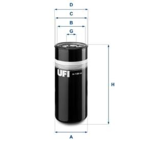 Kraftstofffilter für RENAULT TRUCKS von UFI