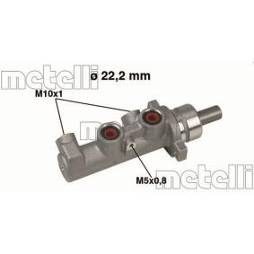 Hauptbremszylinder 05-0471 von METELLI günstig für 97,65 € online kaufen