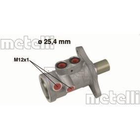 Achetez des Maître-cylindre de chez METELLI en ligne pour Espace IV (JK, JK0/1) à prix modérés