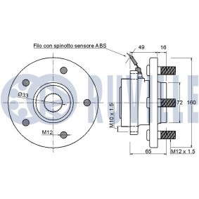Umlenk- / Führungsrolle, Keilrippenriemen 55544 von RUVILLE günstig für 19,27 € online kaufen