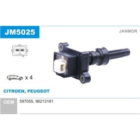 Zündspule JM5025 von JANMOR günstig für 30,44 € online kaufen