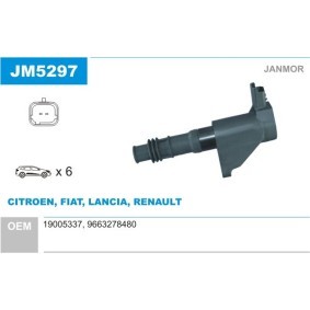 Zündspule JM5297 von JANMOR günstig für 20,22 € online kaufen
