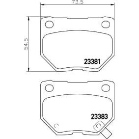 Bremsbeläge MDB1494 von MINTEX günstig für 25,96 € online kaufen
