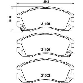 Bremsbeläge für SUBARU von MINTEX
