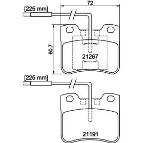 Bremsbeläge MDB1557 von MINTEX günstig für 22,90 € online kaufen