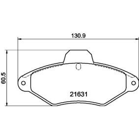 Bremsbeläge MDB1629 von MINTEX günstig für 18,79 € online kaufen