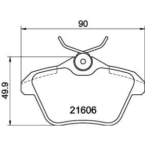 Bremsbeläge MDB1742 von MINTEX günstig für 28,95 € online kaufen