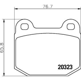 Compre Pastilhas de travão da MINTEX MDB1890 a um preço baixo por 40,09 €