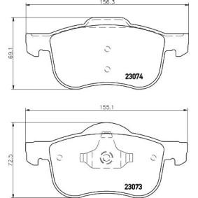 Bremsbeläge für VOLVO von MINTEX