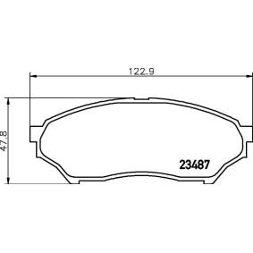 Bremsbeläge von MINTEX für PAJERO TR4 (H7_W, H6_W) günstig online kaufen