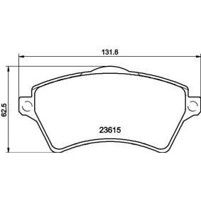 Bremsbeläge MDB2152 von MINTEX günstig für 34,66 € online kaufen