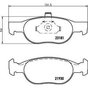 Bremsbeläge MDB2206 von MINTEX günstig für 24,72 € online kaufen