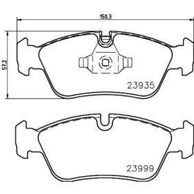 Bremsbeläge MDB2684 von MINTEX günstig für 43,11 € online kaufen