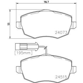 Bremsbeläge MDB2856 von MINTEX günstig für 37,06 € online kaufen