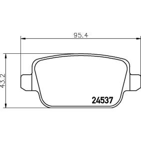 Bremsbeläge MDB2887 von MINTEX günstig für 36,30 € online kaufen