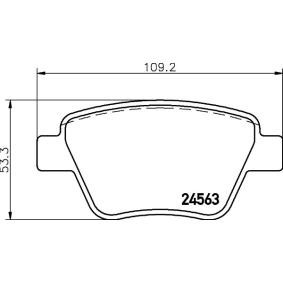Bremsbeläge MDB2972 von MINTEX günstig für 48,80 € online kaufen