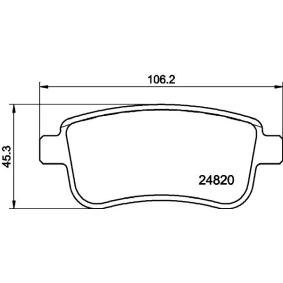 Bremsbeläge MDB3029 von MINTEX günstig für 35,87 € online kaufen