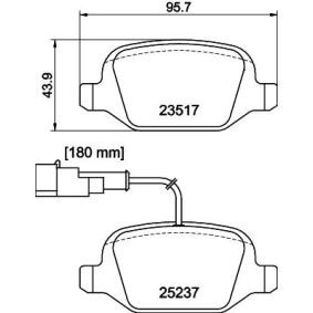 Bremsbeläge MDB3213 von MINTEX günstig für 34,42 € online kaufen