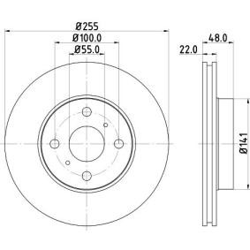 Bremsscheibe MDC1016 von MINTEX günstig für 27,05 € online kaufen