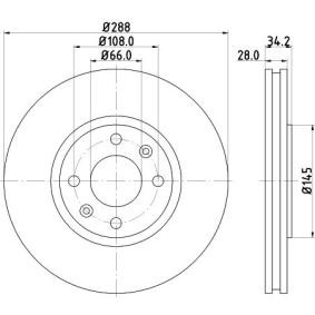 Bremsscheibe MDC1333 von MINTEX günstig für 52,42 € online kaufen
