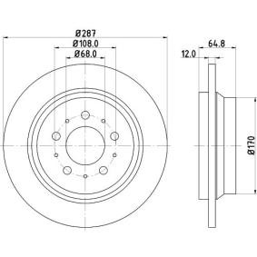 Bremsscheibe MDC1434 von MINTEX günstig für 30,26 € online kaufen