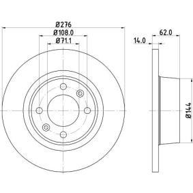 Bremsscheibe MDC1521 von MINTEX günstig für 36,78 € online kaufen
