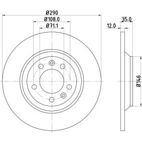 Bremsscheibe MDC1688 von MINTEX günstig für 43,01 € online kaufen